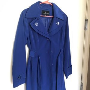 London Fog Blue Rain Jacket M